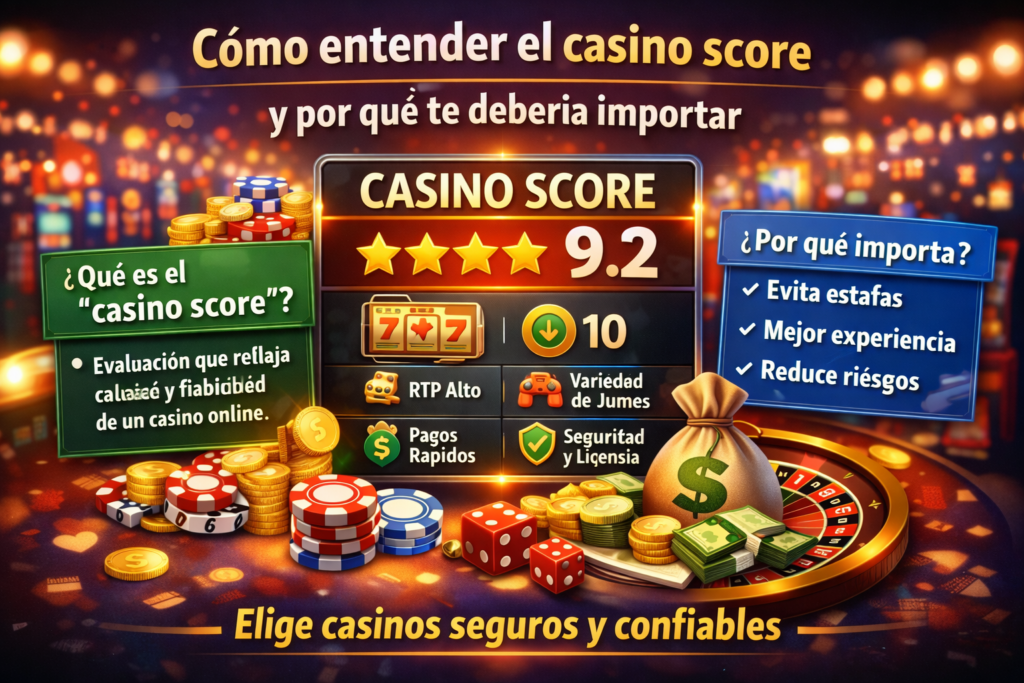 Cómo entender el casino score y por qué te debería importar